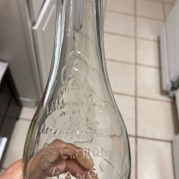 Lemonade France glass bottle